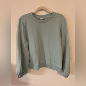 Plus| A Baby Blue Sweatshirt